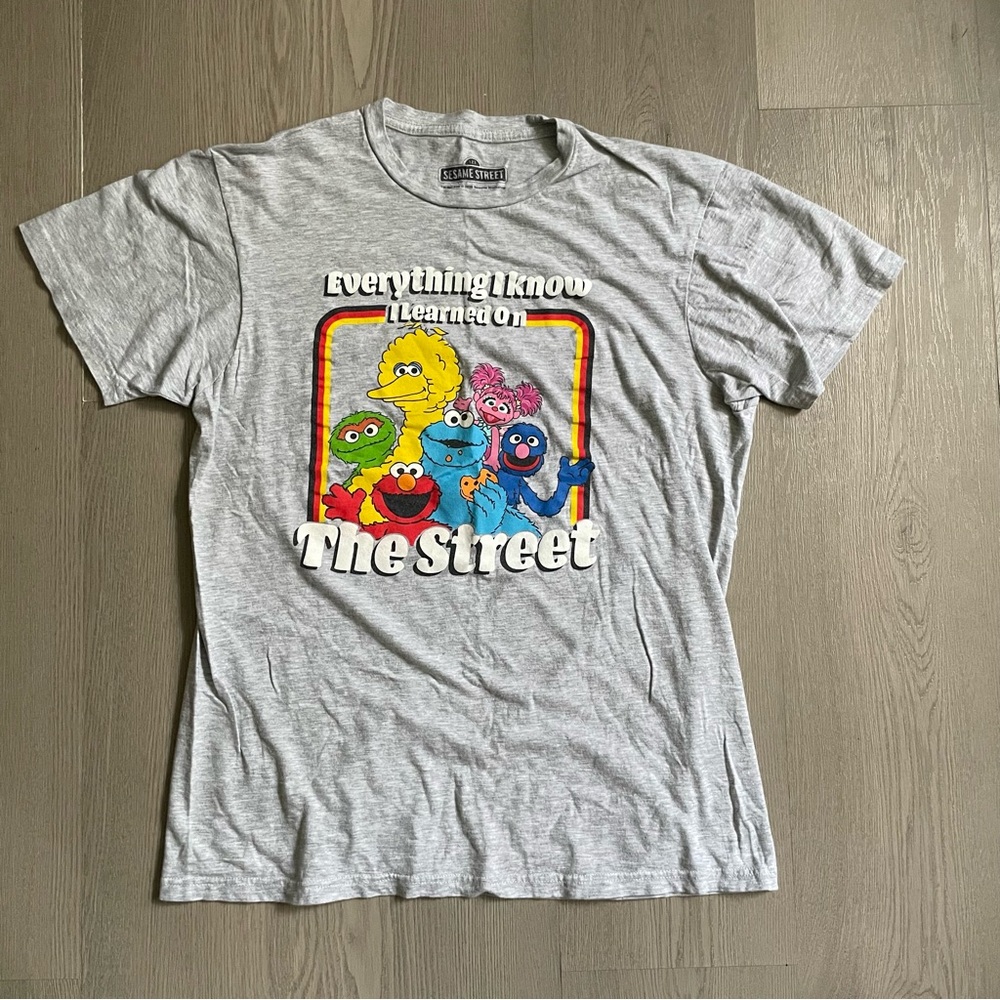 Sesame Street characters t shirt